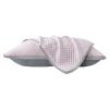 Summer Ice Silk Pillowcase, Solid Color, Breathable and Cooling, Machine Washable, Pink, 1 PC view 1