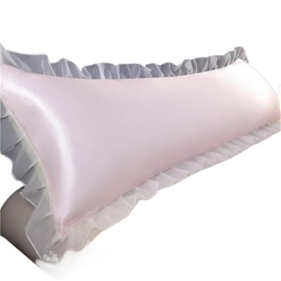 Princess Wind Summer Ice Silk Pillowcase, Double Pair, Extended Inner Tank Cover