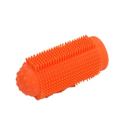 Finger Toothbrush for Dogs | 360-Degree Bristle Plaque Remover