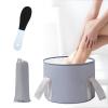 3-Piece Foldable Foot Bath Set with Travel Basin view 1