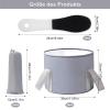 3-Piece Foldable Foot Bath Set with Travel Basin view 2