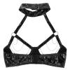 Women's Sexy Patent-Look Lingerie Outfit view 2