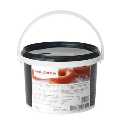 Royal Steensma Souplesse Orange Coating, 3 kg, Flexible Dessert Coating