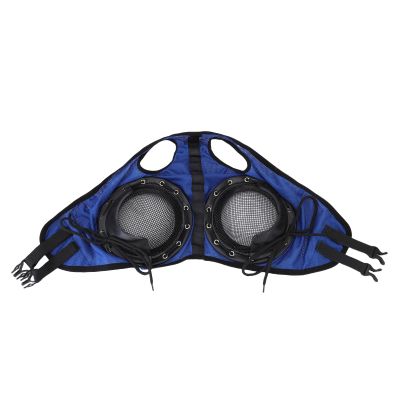 TOPINCN Horse Racing Goggles, Mesh Eye Cover with Removable Half Cover for Sand Protection, Fly Control, and Improved Focus