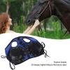 TOPINCN Horse Racing Goggles, Mesh Eye Cover with Removable Half Cover for Sand Protection, Fly Control, and Improved Focus view 3