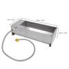OVAQUIXI Automatic Livestock Water Trough, Self-Filling Stainless Steel Water Bowl view 3