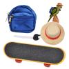 Bearded Dragon Backpack | 3-Piece Adjustable Lizard Skateboard Set view 1