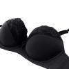 Cocila Women's Wireless Lace Bra, Plus-Size Bustier & Halter Set view 2