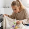 Laundry Dryer Balls, 4-Piece Set for Clothing – Antistatic Fabric Softener view 3