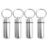 4-Pack Portable Aluminum Pill Case Keychains view 1