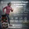 Shilajit plus+ Women's Edition Premium Balance & Energy Complex for Women | Shilajit, Red Clover & Chasteberry | Vitamins & Minerals | Vegan | Developed in Switzerland | 60 Capsules view 2