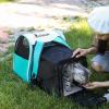 BOYANDM Soft Pet Backpack with Window, Large Capacity, Breathable, for Cats view 2