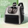 BOYANDM Soft Pet Backpack with Window, Large Capacity, Breathable, for Cats view 3