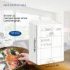 10 Self-Adhesive Cold Laminating Sheets, 105 x 148 mm, Transparent view 3
