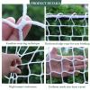 Safety Net, Climbing Net, Balcony Safety Net, Rope Net, Stair Railing and Pet Net, Knotless Polyester (1.5 x 5 m, Black) view 3