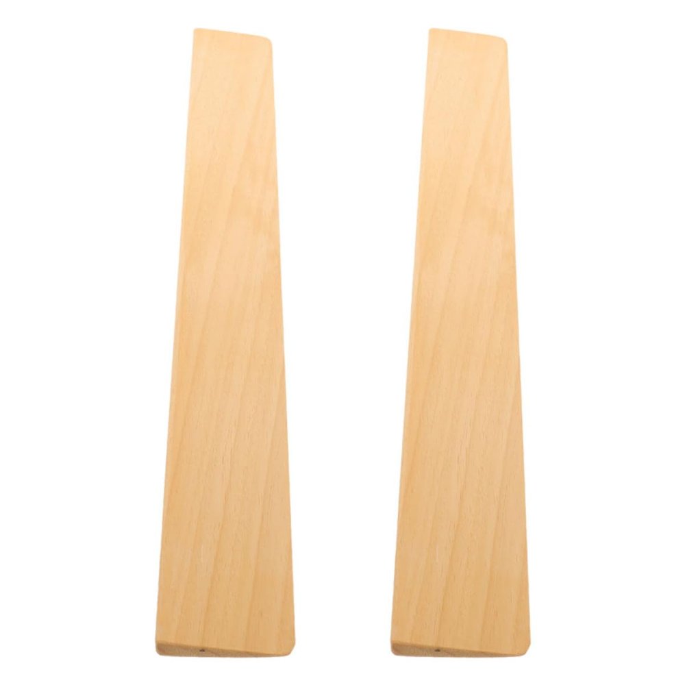 HAMPPLIES Wooden Threshold Ramps, 2-Piece Set, for Wheelchairs, Robot Vacuums, Carpet Edges and Home Use