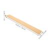 HAMPPLIES Wooden Threshold Ramps, 2-Piece Set, for Wheelchairs, Robot Vacuums, Carpet Edges and Home Use view 2