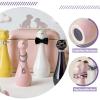 Duuclume Duulume Large Ceramic Pet Urn with Interchangeable Bow, Handmade Memorial for Dogs and Cats, Leakproof, Dust-Free (White) view 3