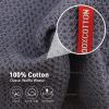 4-Piece Ultra-Soft Cotton Cleaning Cloths, Absorbent, Thickened, Coffee view 3
