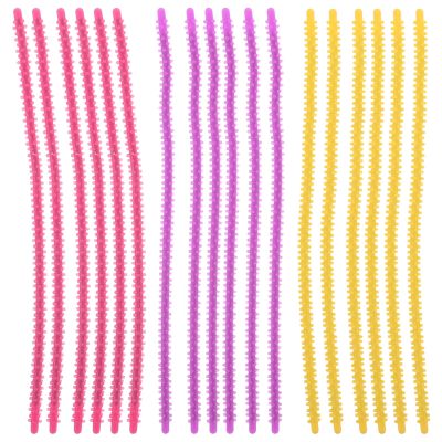STOBAZA 30-Piece Small Silicone Perm Rods for Curls and Volume