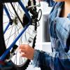 GARVALON 2-Piece Bicycle Trailer Hitch Connectors, Aluminum Alloy, Quick-Release Screw, Foldable Flat Design view 4