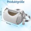 Portable Cylinder Travel Carrier for Small Dogs and Small Pets view 2