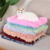 Nvzi Pet Blanket, 100 x 75 cm, Washable Shaggy Plush Throw for Dogs, Calming Blanket, 1 Pc, Pink/Red view 2