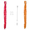 SEWACC Hanging Chicken Feeding Net Bag with Fruit and Vegetable Fork view 1