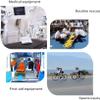 Portable Folding Stair Chair for Emergency Evacuation, Lightweight Design, 180 kg Capacity, Single-Person Operation view 4
