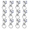 Tofficu Curtain Track Rollers, 12-Piece Set, Aluminum Alloy view 1