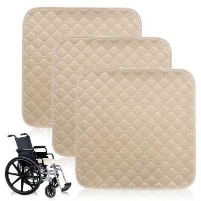 Washable Reusable Incontinence Seat Pads, 50 x 50 cm, 3-Pack