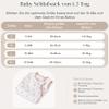 Teechodina Baby Sleeping Bag, 1.5 TOG, 100% Cotton, Sweet Heart, 78 cm, 6-12 Months view 2