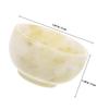 Jade Shaving Soap Bowl, Small Non-Slip Bowl, Light Green view 2