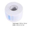 Disposable Neck Strips with Dispenser, 6 Pieces, White view 2