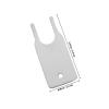 Replacement Key for Plastic Paper Towel Dispenser, Silver view 2
