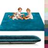 Voxirum Baby Play Mat, 3 cm Memory Foam Nursery Rug, Non-Slip Crawling Mat, 180 x 220 cm, Dark Blue view 1