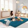 Voxirum Baby Play Mat, 3 cm Memory Foam, Non-Slip, Dark Blue, 150 x 160 cm view 4