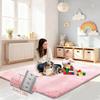 Voxirum Baby Play Mat, 3 cm Memory Foam, Non-Slip, 120 x 170 cm, Rose Pink view 4