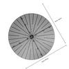 GANAZONO Black Plastic Flower Pot Protective Cover, Cuttable view 2