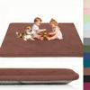 Voxirum Baby Play Mat, 3 cm Memory Foam, Non-Slip, 60 x 180 cm, Coffee view 1