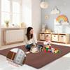 Voxirum Baby Play Mat, 3 cm Memory Foam, Non-Slip, 60 x 180 cm, Coffee view 4