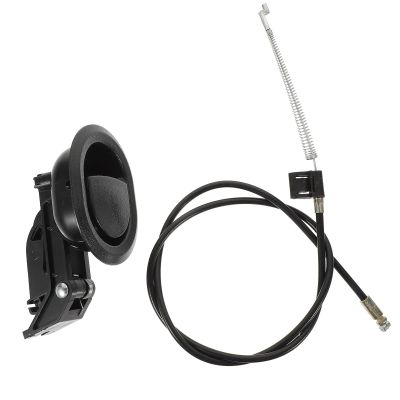 SEWACC Recliner Release Handle with Cable, ABS and Steel, Black