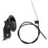 SEWACC Recliner Release Handle with Cable, ABS and Steel, Black view 1