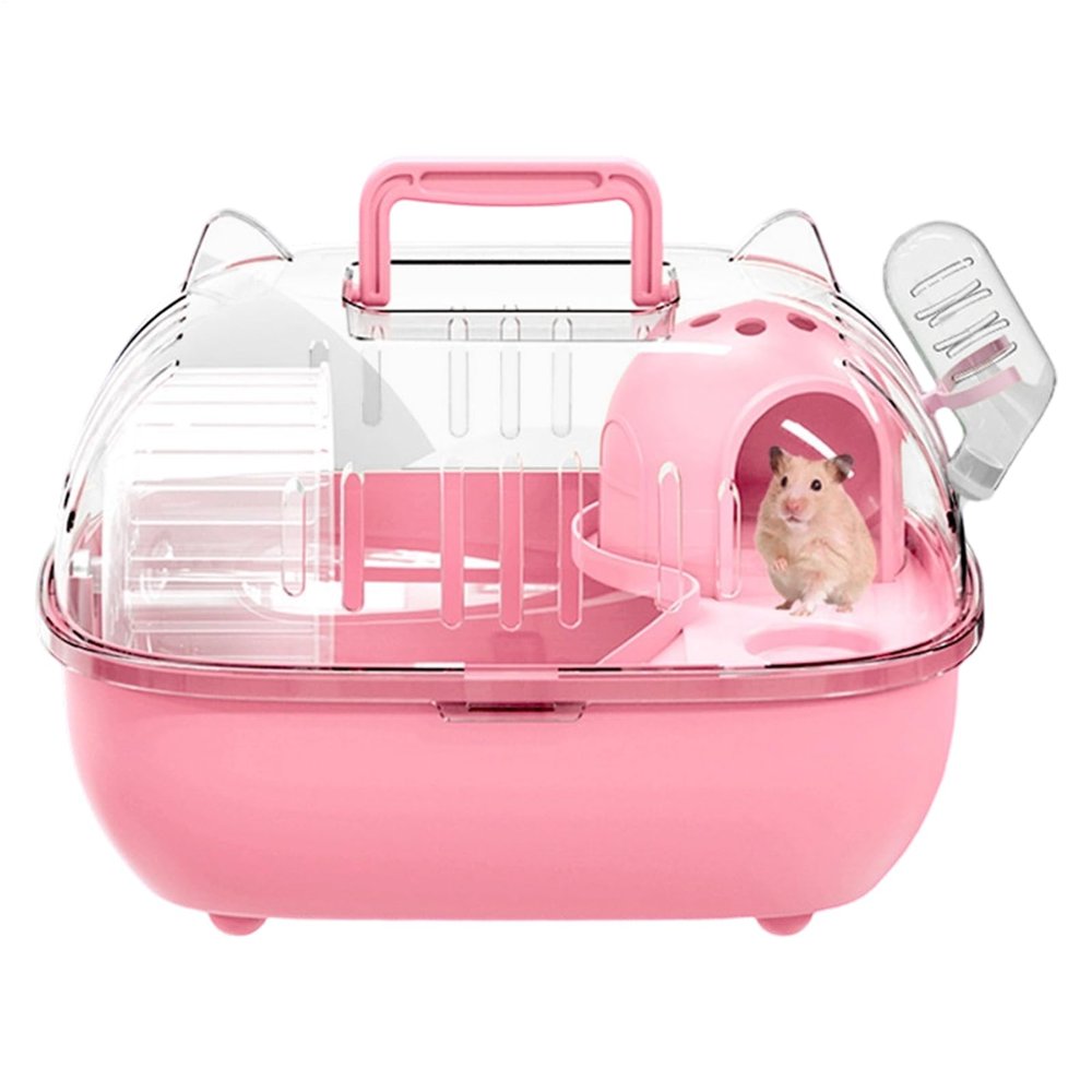 Hamster Carrier Bag, Portable Transport Box with Protective Cover
