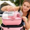 Hamster Carrier Bag, Portable Transport Box with Protective Cover view 4