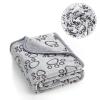 Generic Paw Print Blanket view 4