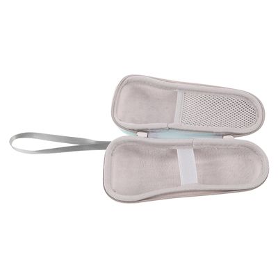 Compact Hard-Shell Carrying Case for Electric Shaver, Light Green