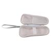 Compact Hard-Shell Carrying Case for Electric Shaver, Light Green view 1