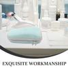 Compact Hard-Shell Carrying Case for Electric Shaver, Light Green view 3