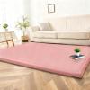 Lrisveana 2 cm Thick Baby Crawling Play Mat, 70 x 160 cm, Non-Slip Coral Fleece Rug view 2